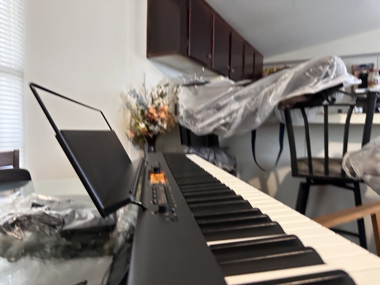 Casio CDP-S360 88-Key Weighted Portable Digital Piano Black w/ Stand Pedal