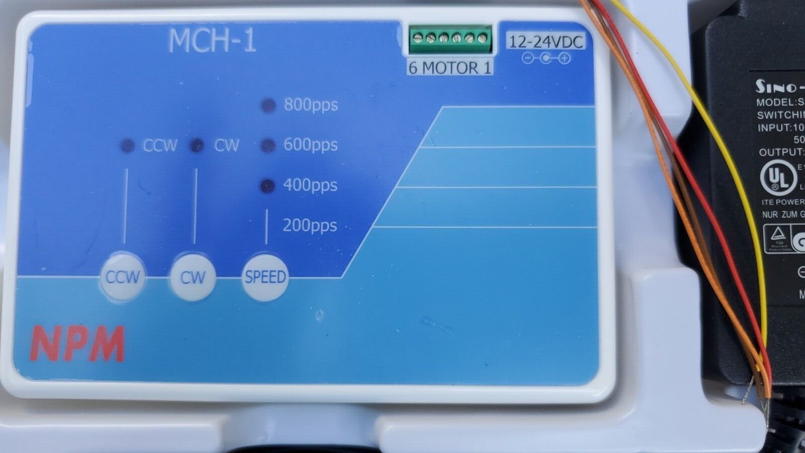 NPM MCH-1 Motion Checker. Motion control tool for 2 phase stepping motors