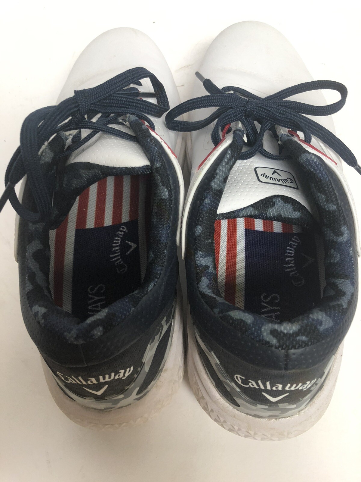 Callaway Mens Coronado V2 Golf Shoe White 8 M