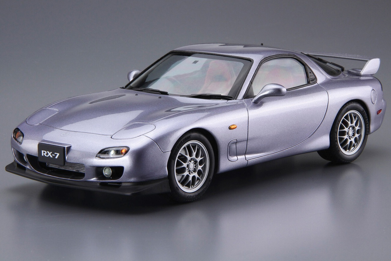 Aoshima 1/24 BBS TYPE RX 18 Inch Model Wheel Set