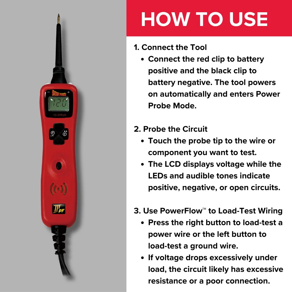 Power Probe 3 with PowerFlow™ Circuit Tester