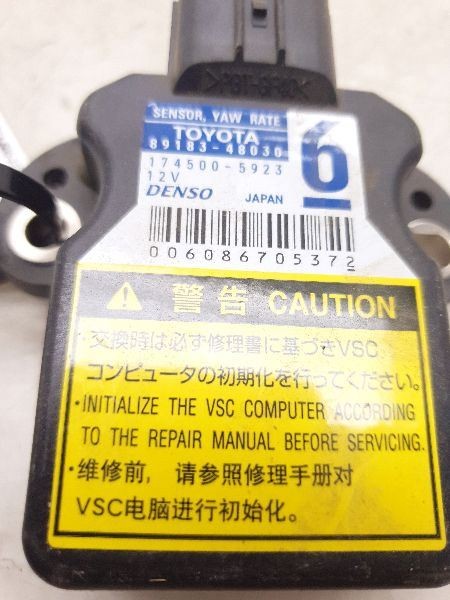 11-15 SCION XB YAW RATE COMPUTER CONTROL MODULE ECM ASSEMBLY