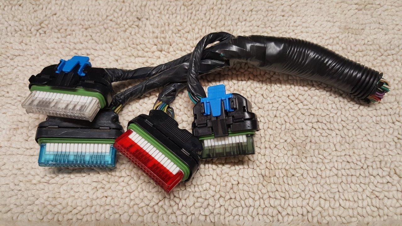 1999 CHEVY C1500 2500 3500 PICKUP ECM WIRING PIGTAILS FOR ECM 16250279