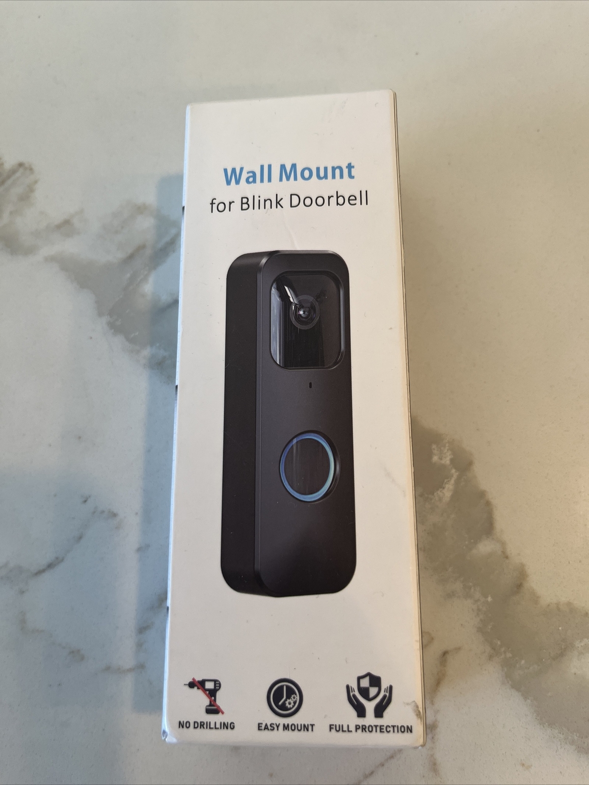 No-Drill Mount for Blink Video Doorbell Wall Mount Mounting Bracket NEW & SEALED