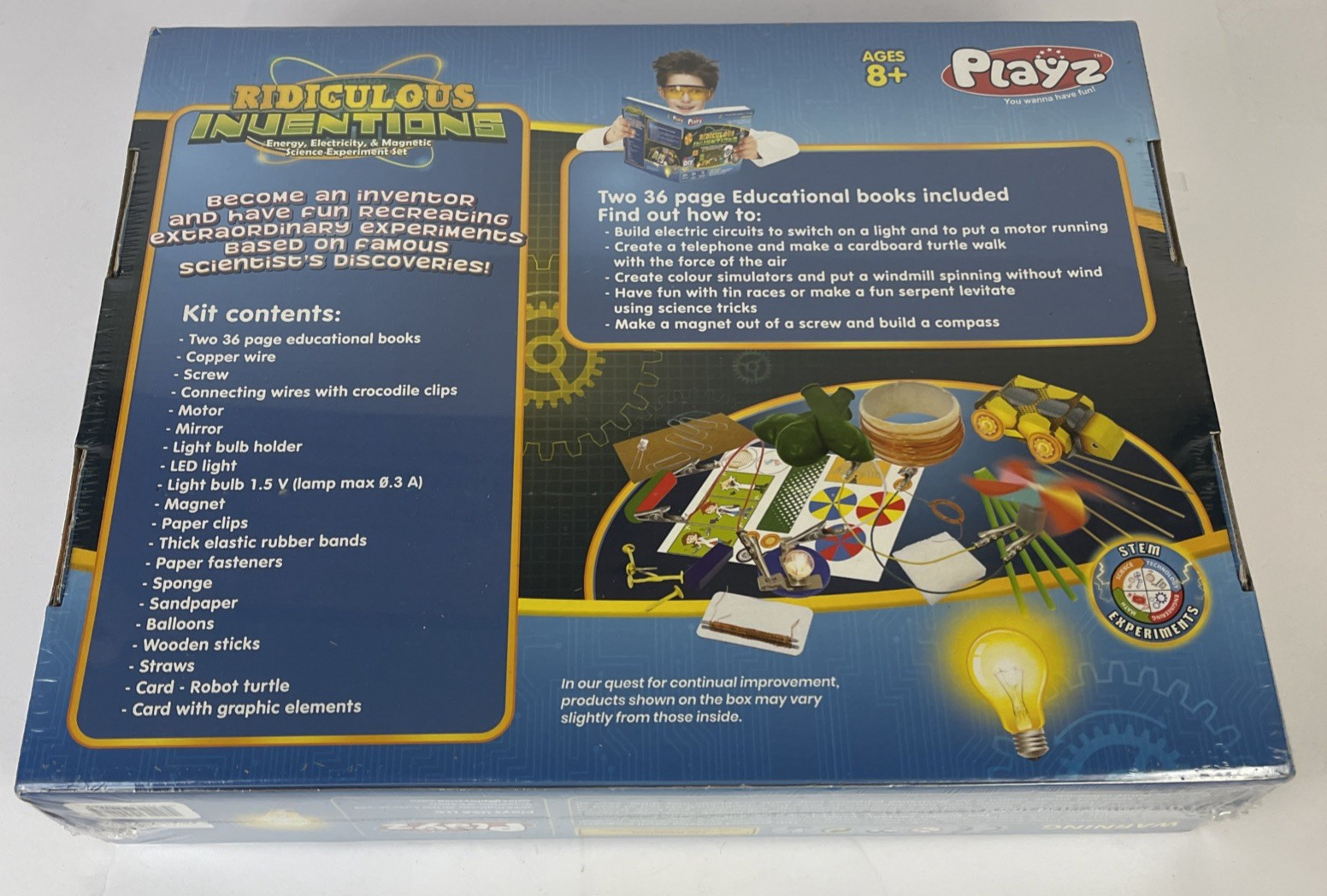 Science Experiment Set New STEM Experiment Kit Homeschool Electricity Magnetics