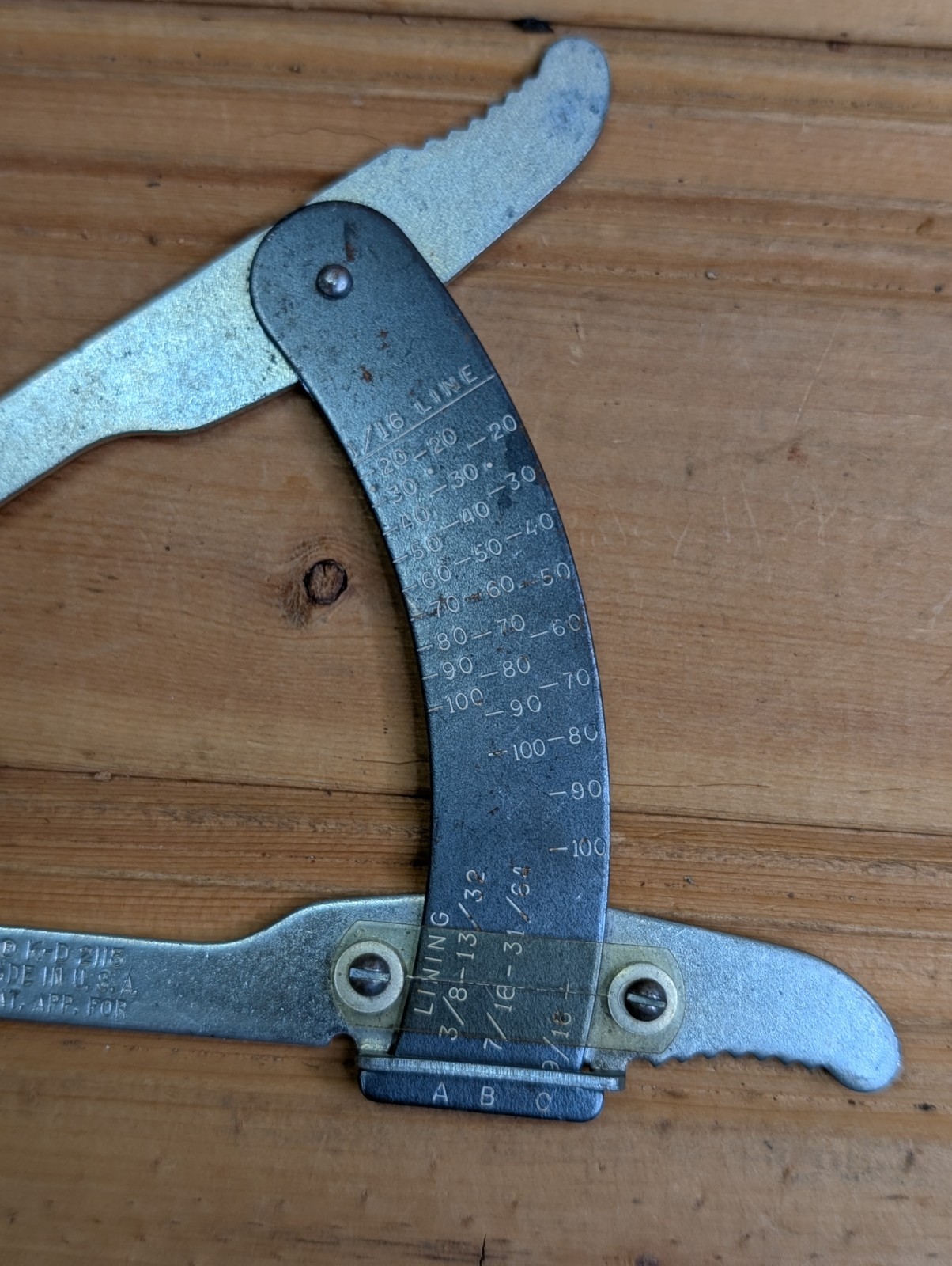 KD 2115 Disc brake lining wear gauge