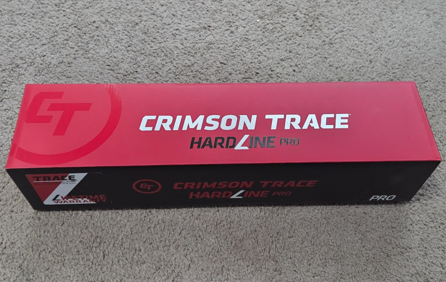 CRIMSON TRACE Hardline Pro 3-12x42mm Rifle Scope SFP MR1-MOA Reticle 30mm Tube