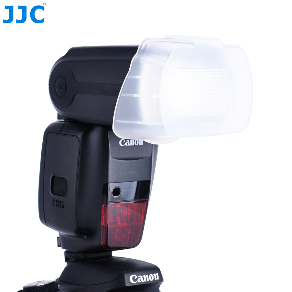 JJC Flash Bounce Diffuser Cap Softbox for Canon Speedlite 600EX II-RT as SBA-E3