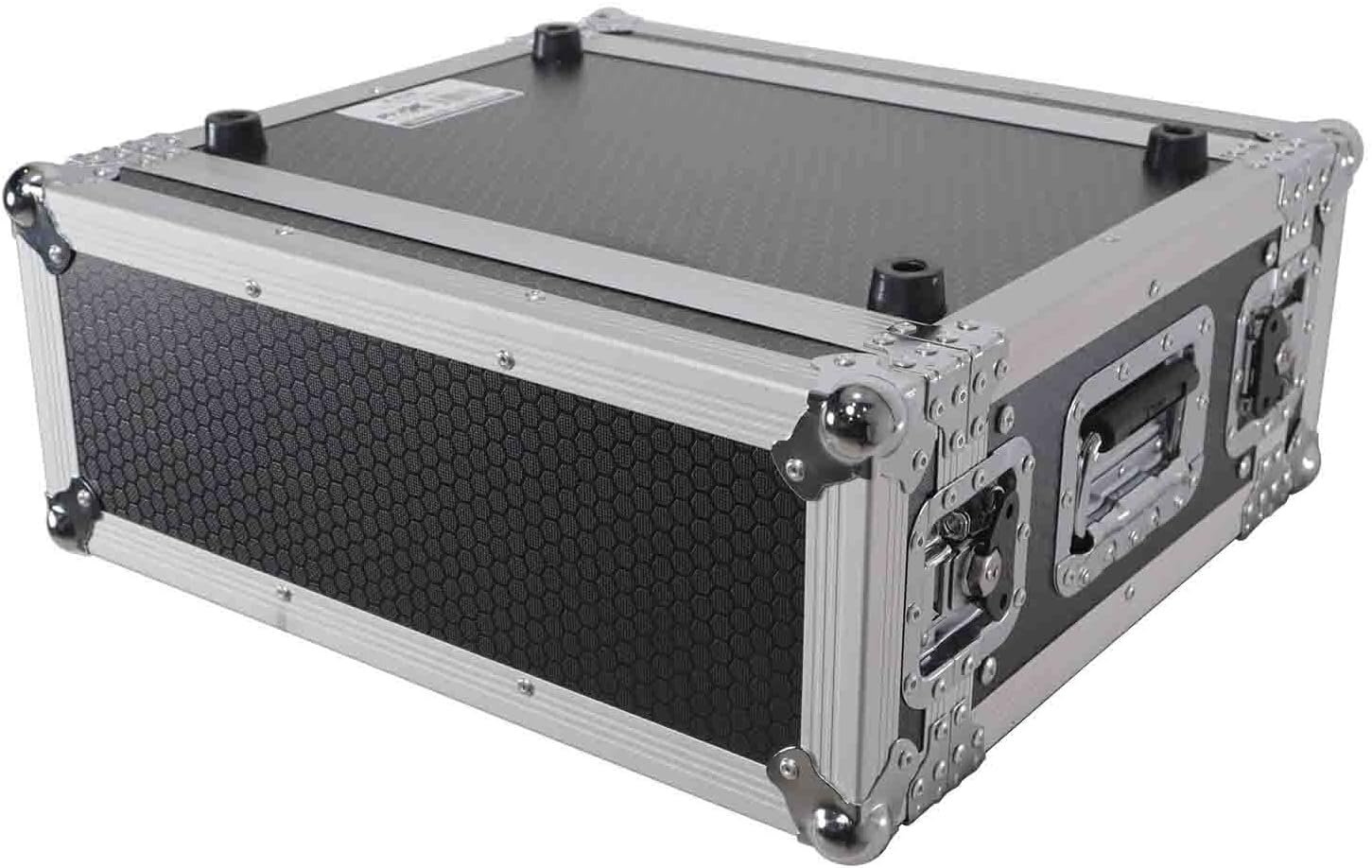 ProX X-4UE 4U Deluxe 14" Deep 19" Width Amp Effects Rack Flight Hard Case