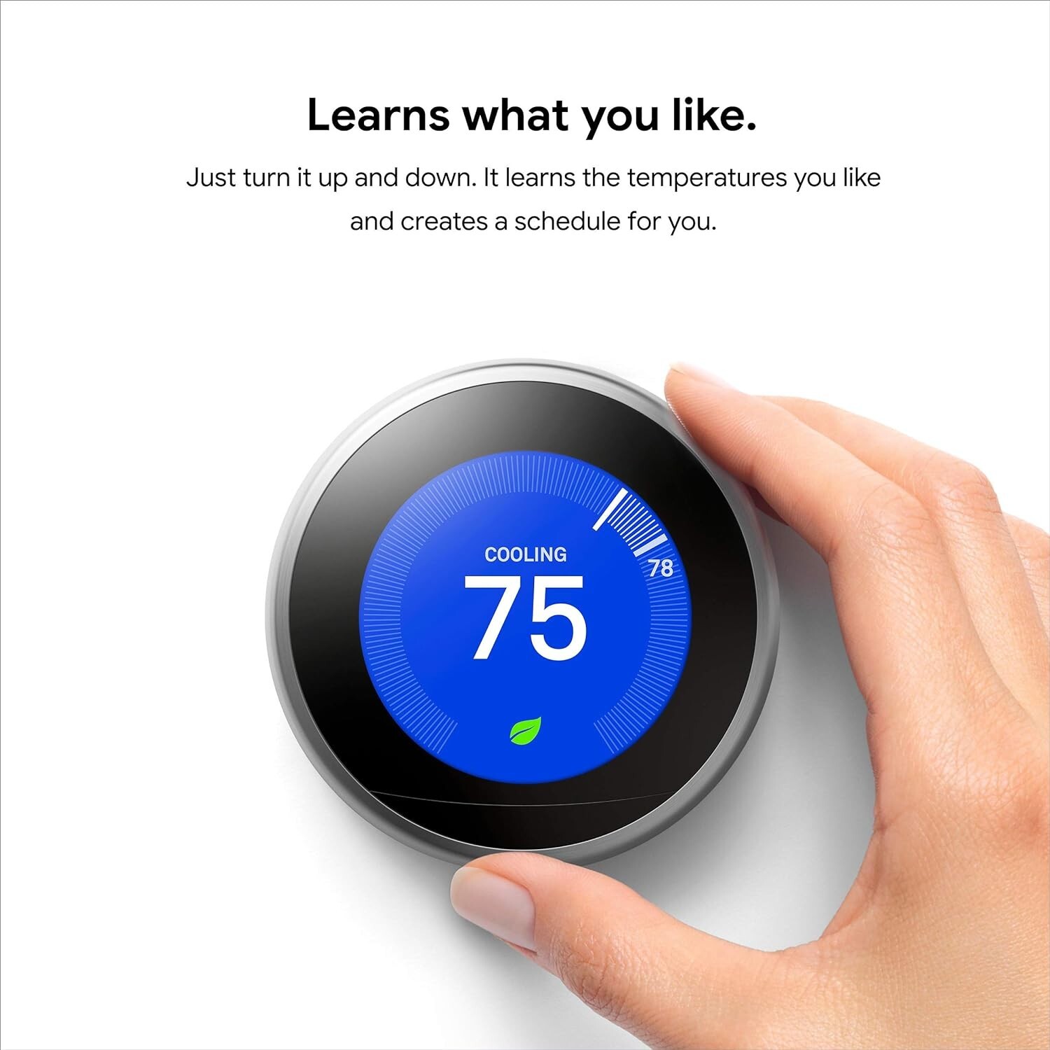 Google Nest Learning Thermostat - Smart & Programmable for Home - 3rd Generation