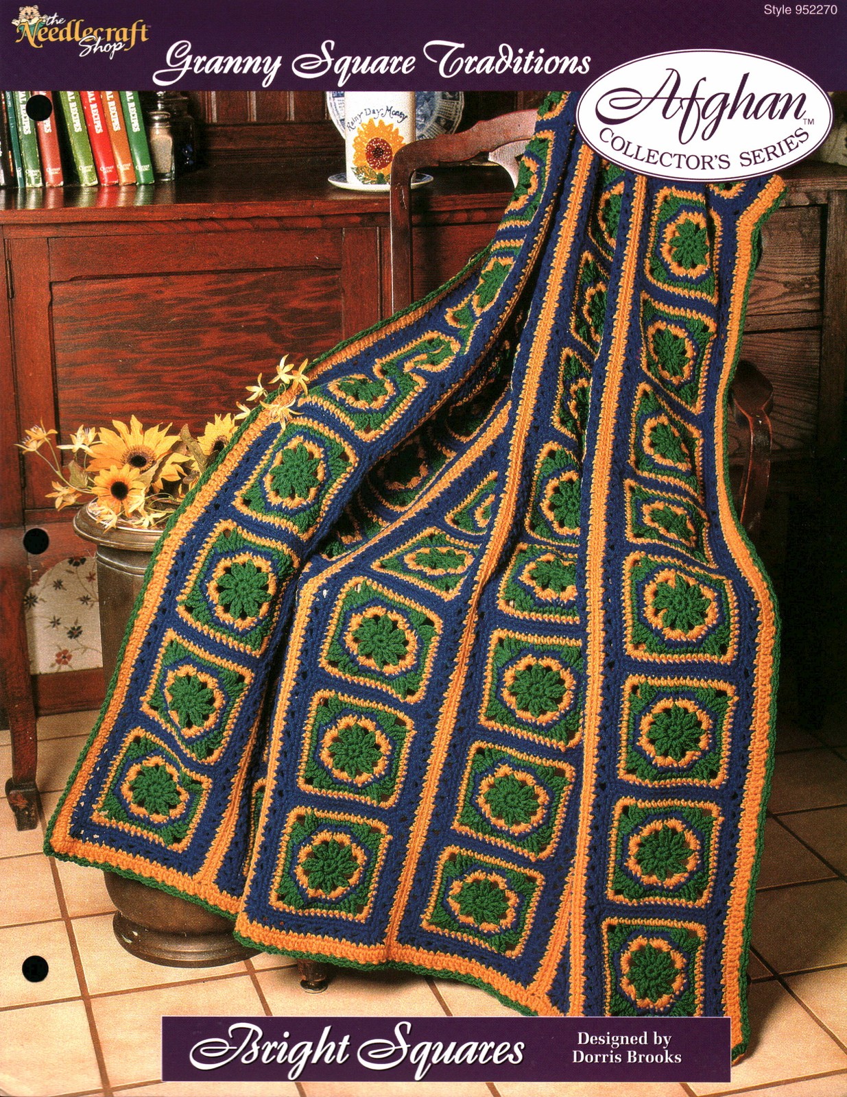 Bright Squares - Granny Square Trad | Needlecraft Shop Afghan Series 952270