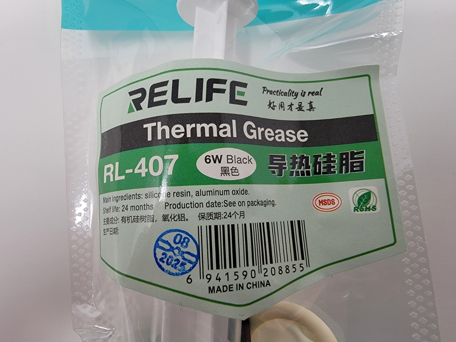 RELIFE RL-407 Thermal Grease Paste 20g CPU GPU iPhone Android PCB Repair Cooling