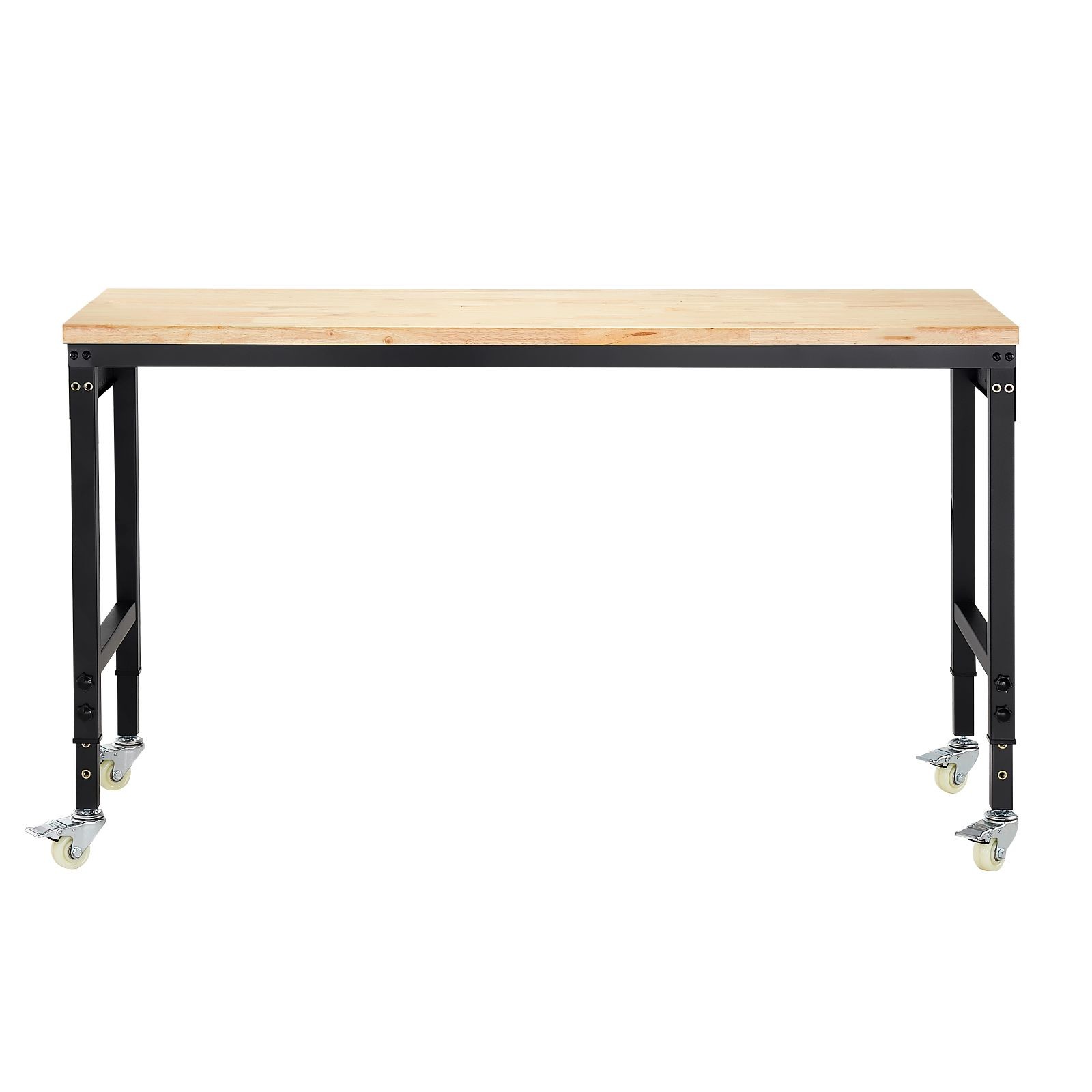 60in Adjustable Workbench 28-39.5in Oak Top 2000lb