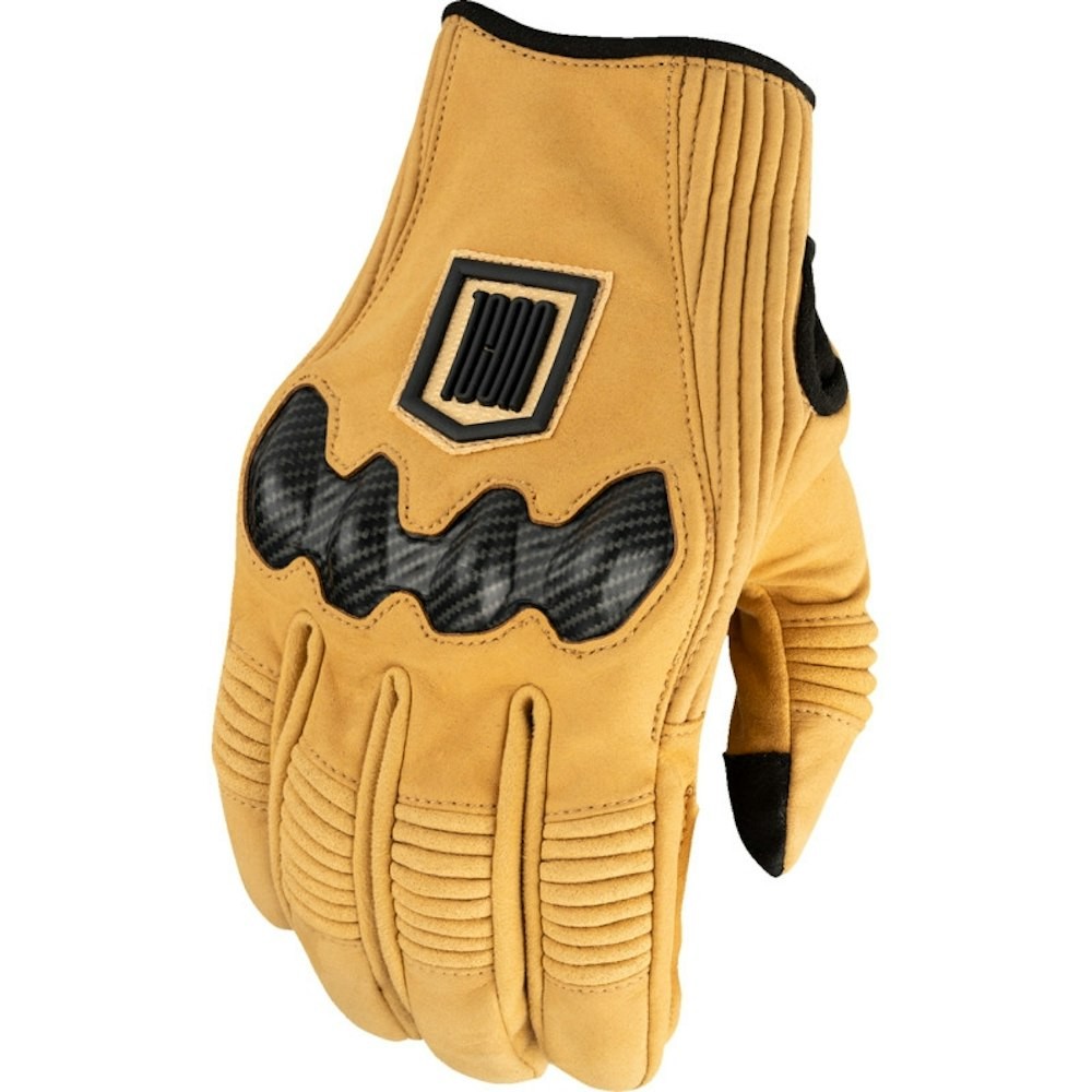 Icon 3301-4896 Long Track CX Gloves XL Tan