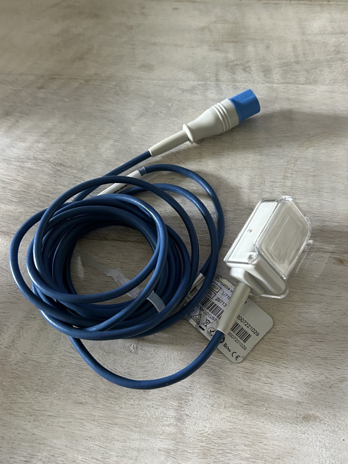 Parts Source SpO2 Adaptor Cable Philips Compat 8 Pins/DB9 REF U710-43