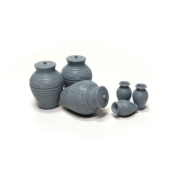 Fantasy Vases / Miniature Accessories / Gaming Terrain & Scenery / Dioramas