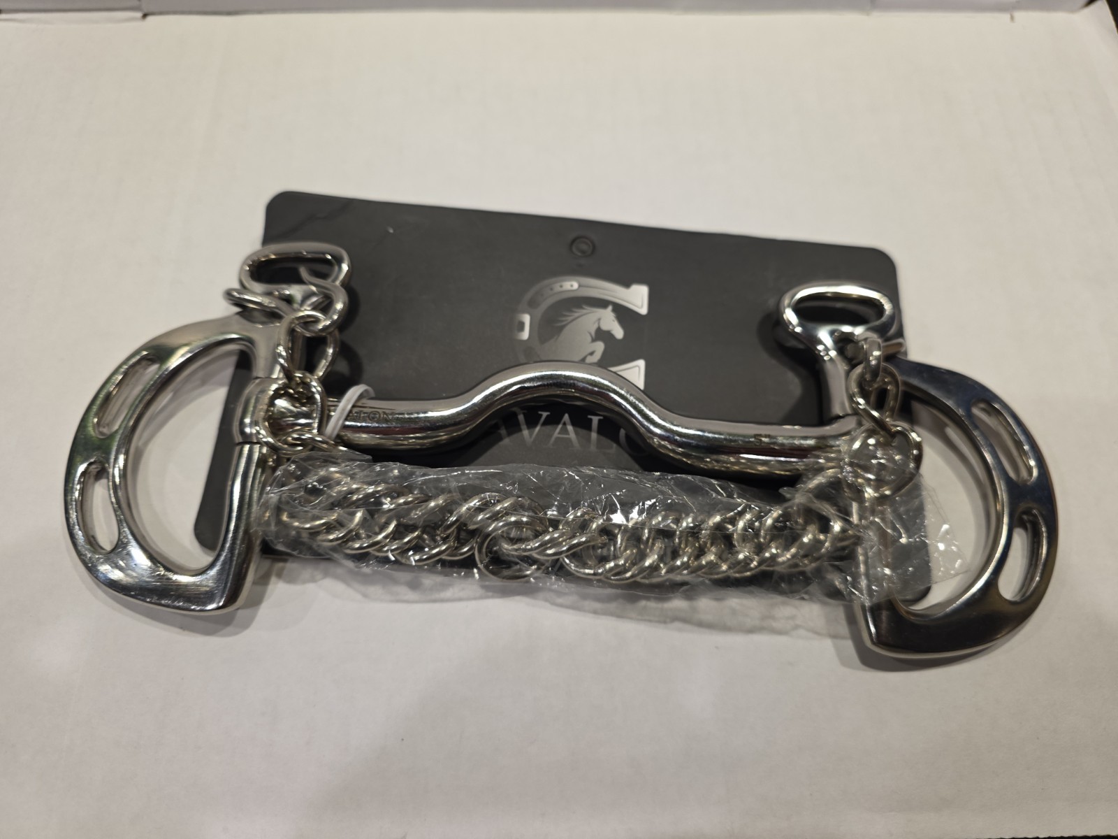 Cavalon Kimblewick Uxeter Slotted Single Jointed Horse Bit