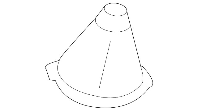 Genuine Mitsubishi Shift Boot MR646873