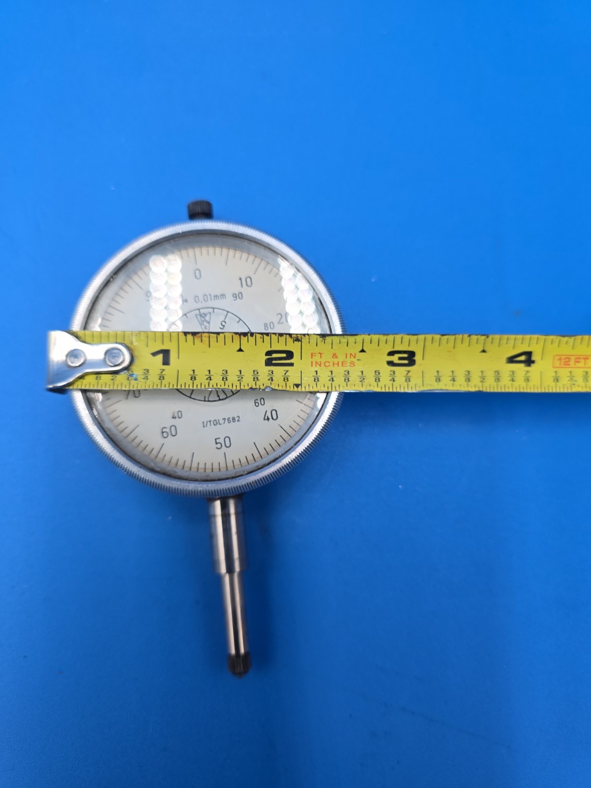 Metric Dial Indicator 2.25 Inch Face