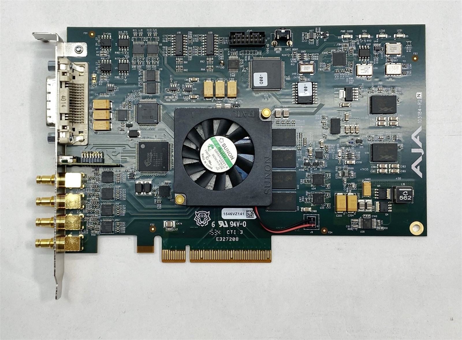 AJA KONA-4-R0 10-Bit 4K/2K/3G/Dual-Link/HD/SD I/O PCIe Video Capture Card