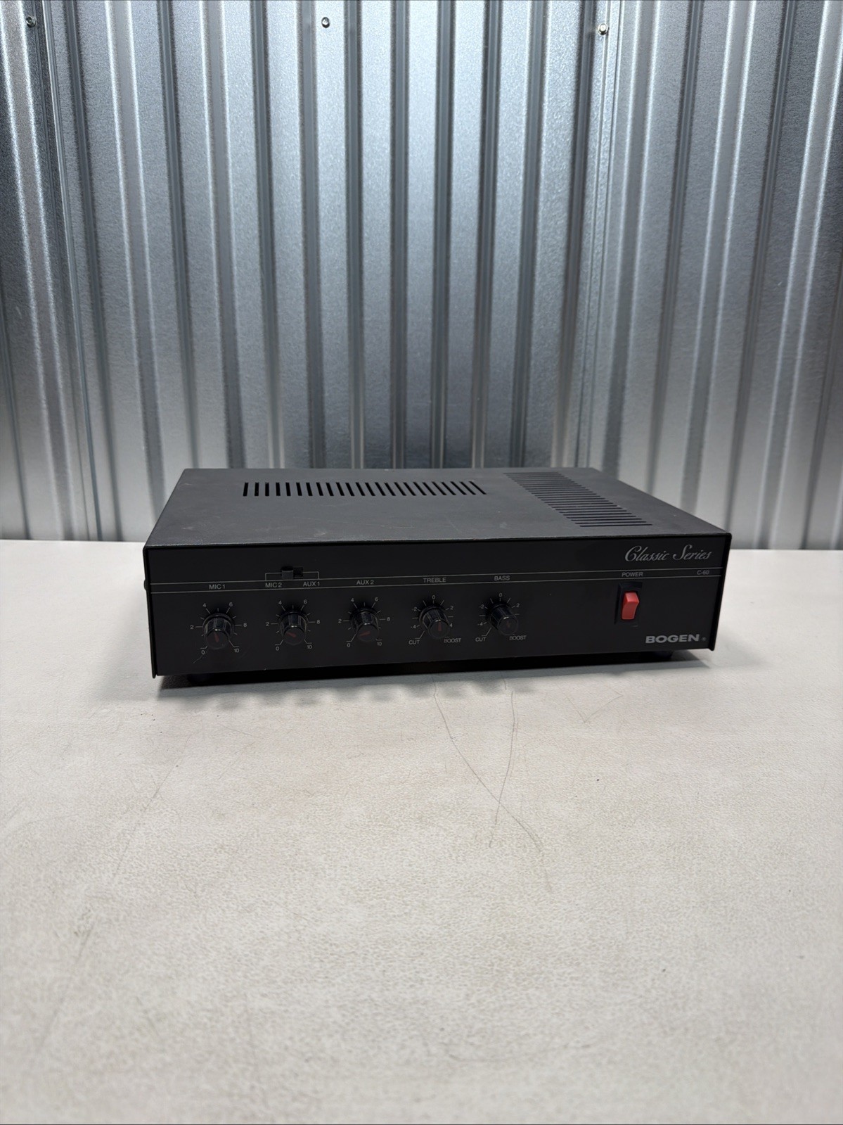 Bogen C-60 Classic Series Mixer Amplifier