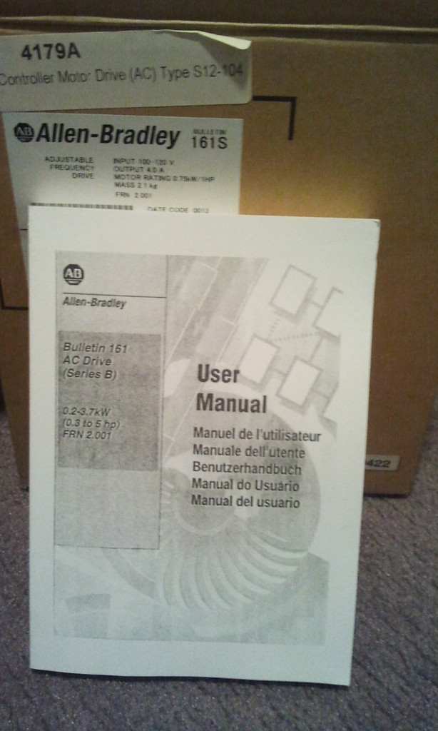 Allen-Bradley 161Bulletin variable speed drive VSD