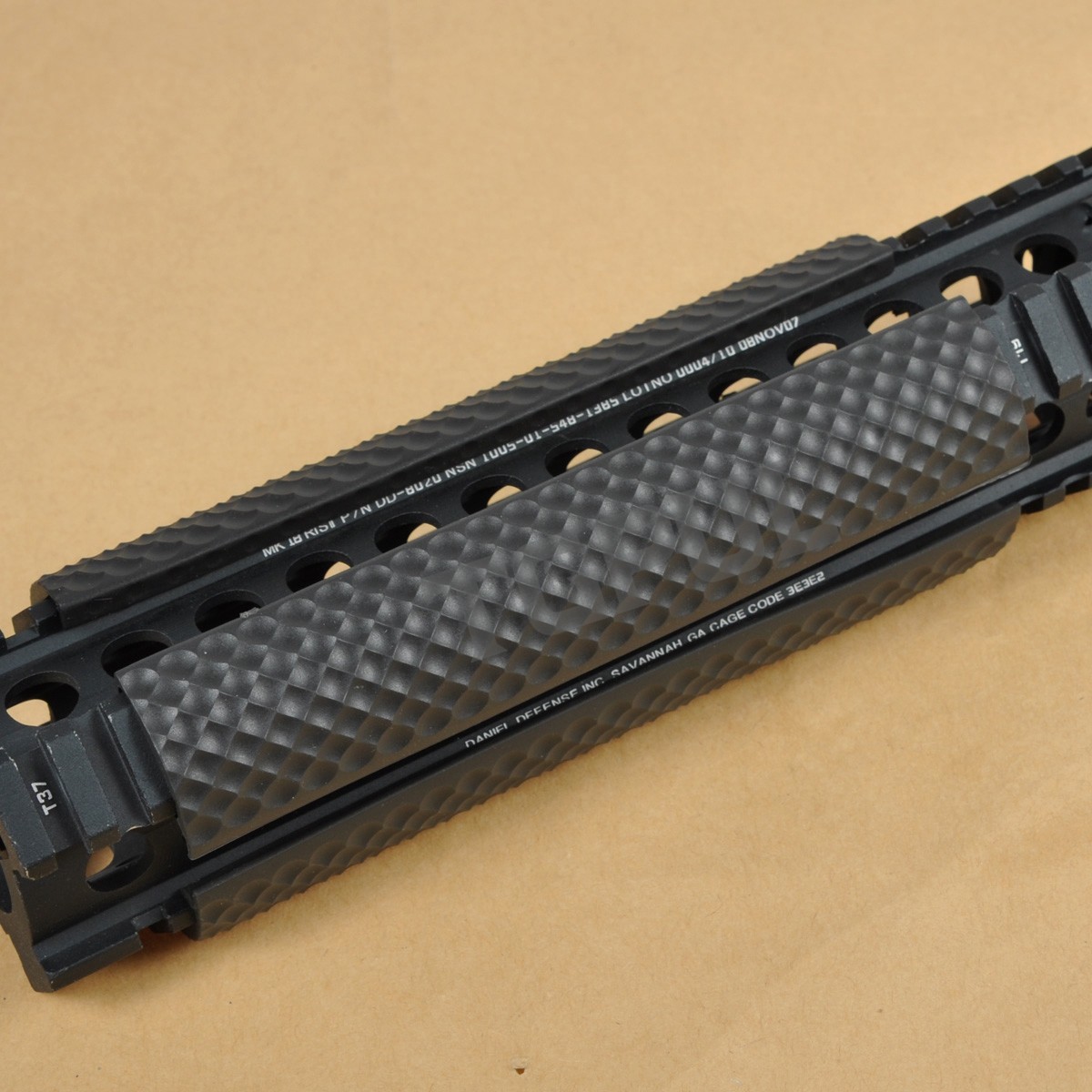 Soft Rubber Rails Golf Surface 4PCS Rail Rubber cover Fit Picatinny Rail 6.2"