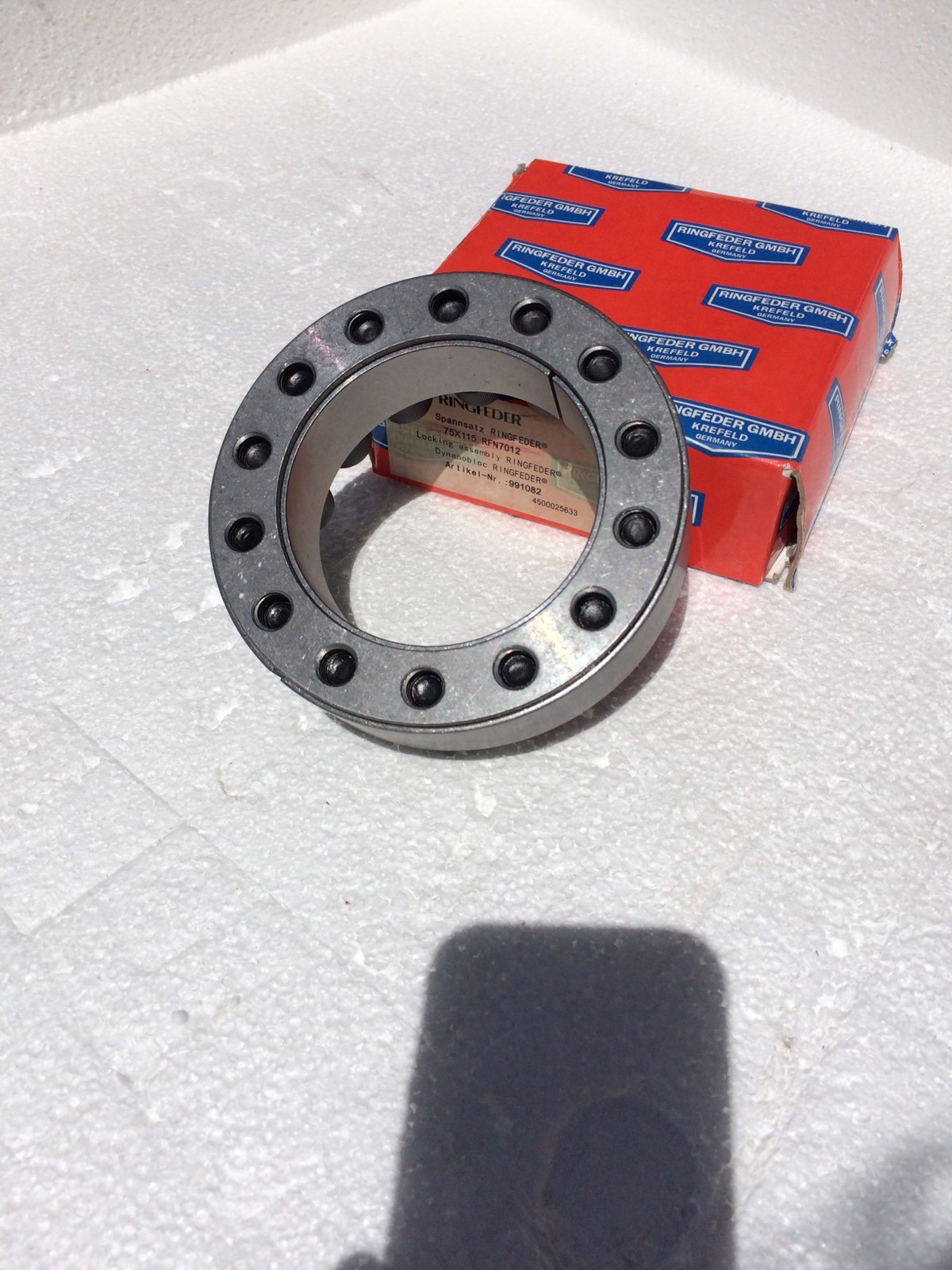 RINGFEDER RFN 7012 LOCKING Assembly 991082 -75x115 New