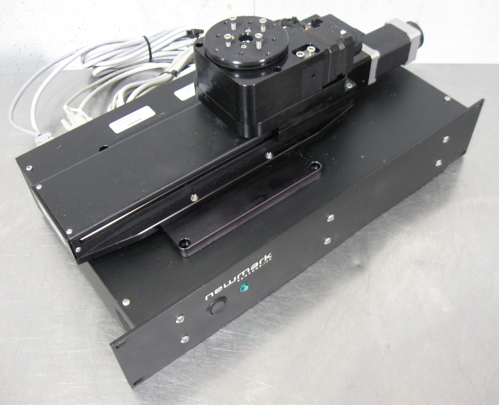 C203177 Newmark 2-Axis Motorized Linear Positioning Stage, NSC-G2-E-A Controller