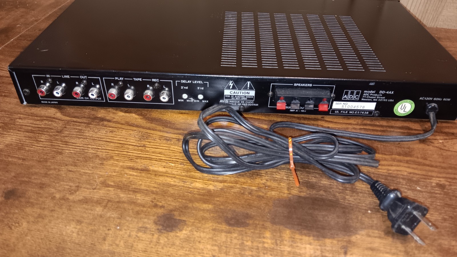 ADC Digital Delay Processor DD-4AX