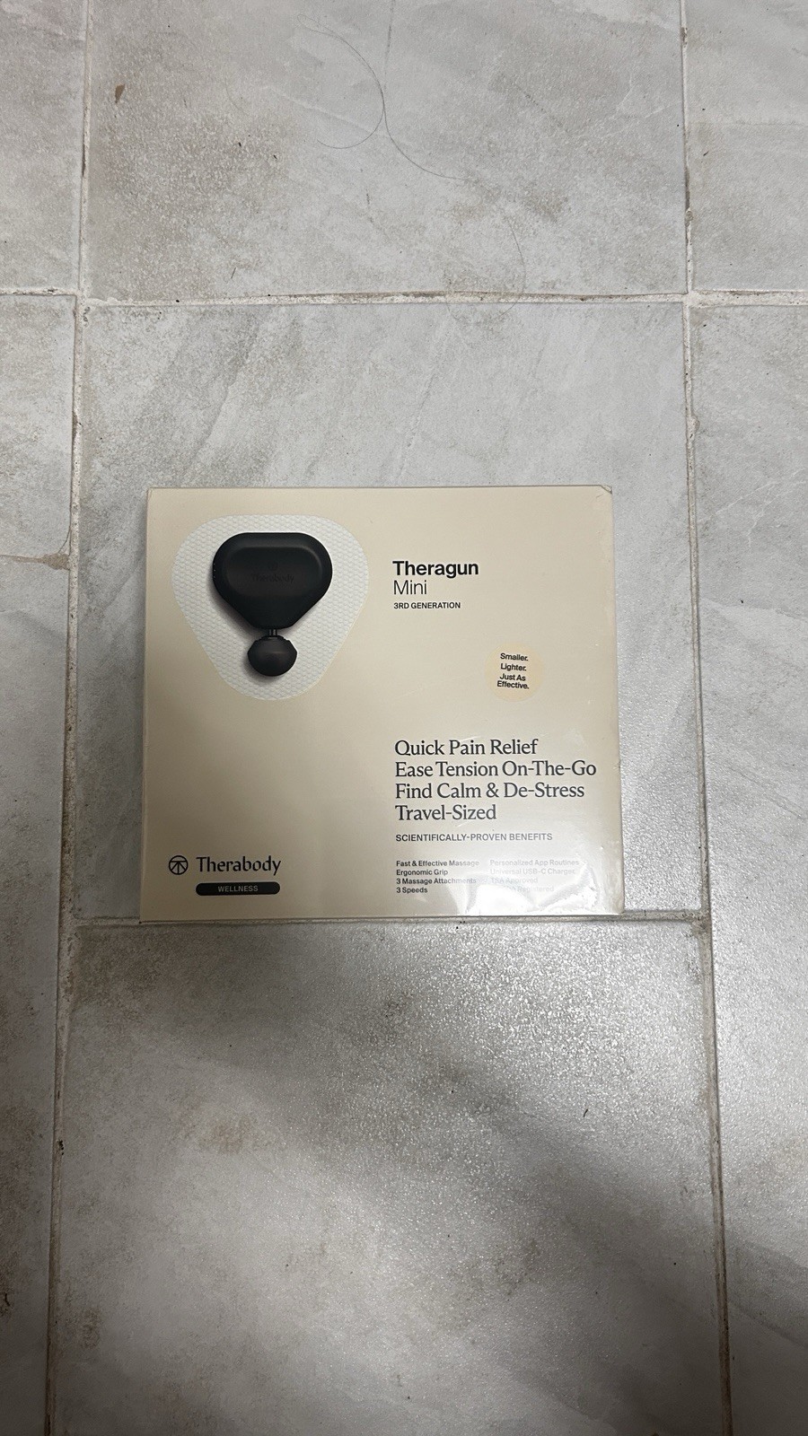 Therabody Theragun Mini 3rd Gen - Black - Brand New