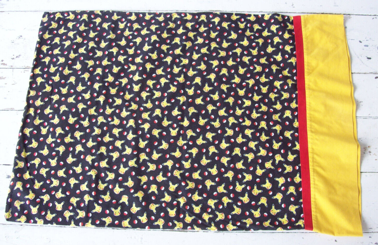 POKEMON PIKACHU STANDARD SIZE PILLOWCASE~COTTON