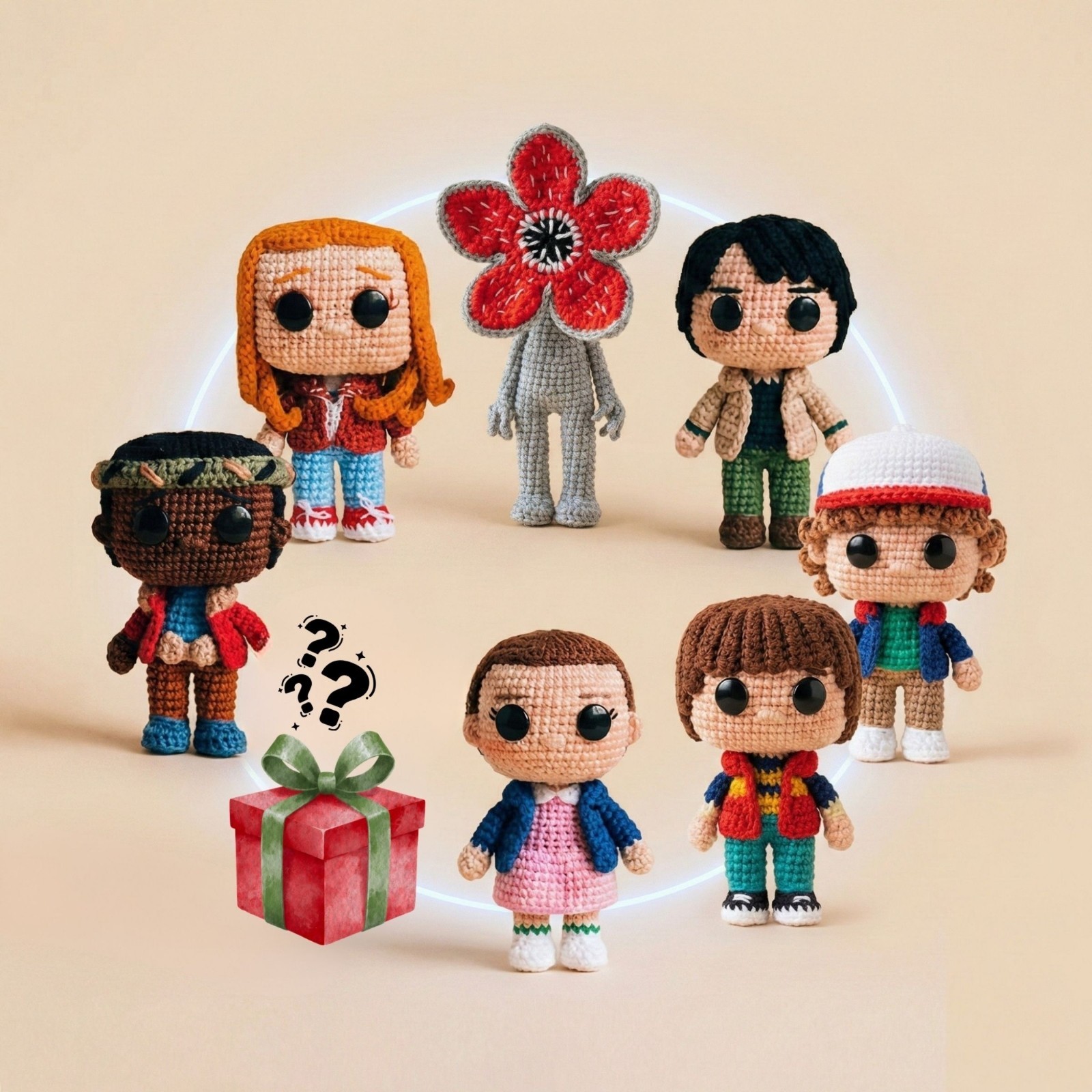 Stranger Things Crochet Pattern 7-in-1 Bundle | Digital PDF Amigurumi | English