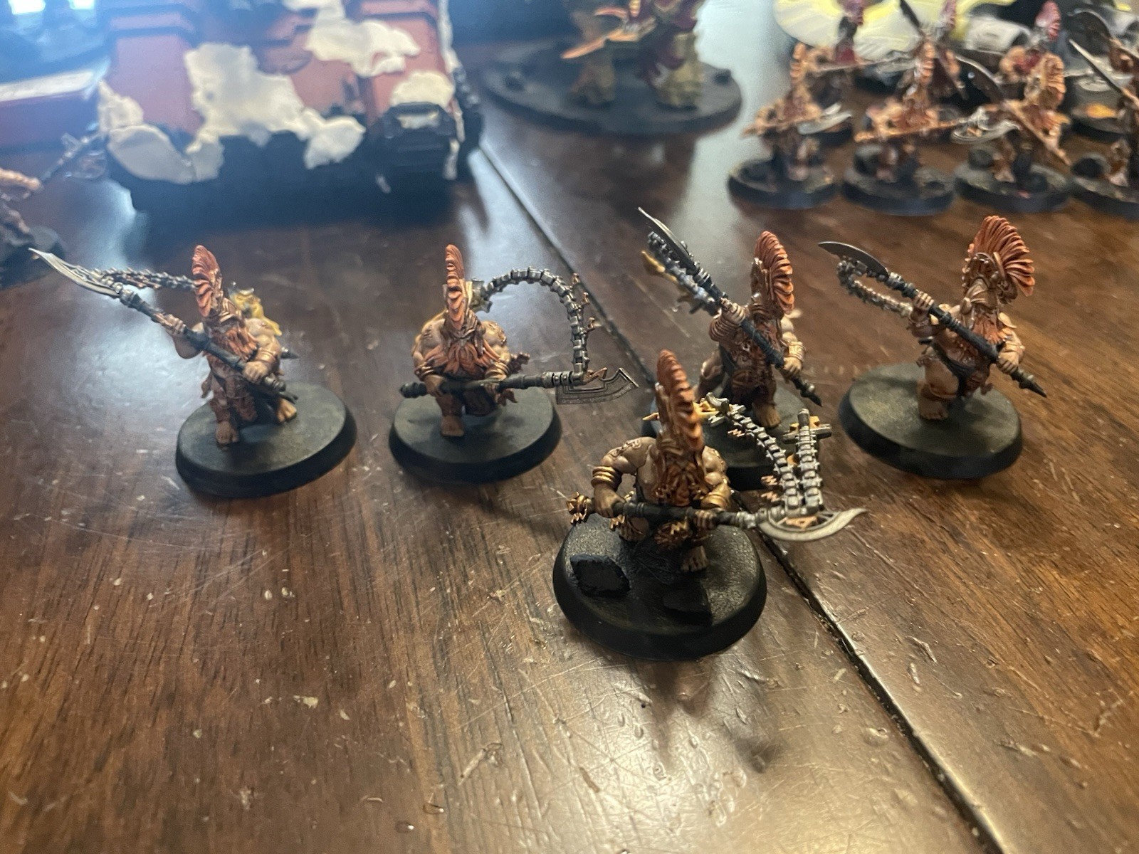 Auric Hearthguard [x5] Fyreslayers [Warhammer AOS]. S11