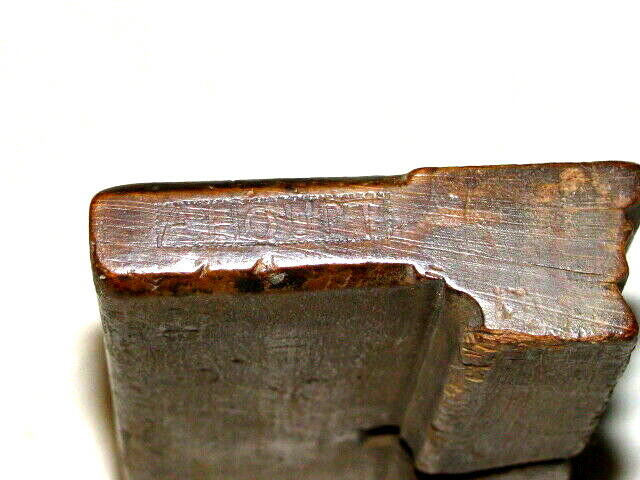 Molding Plane - A. Houpt - Recessed Quarter Round