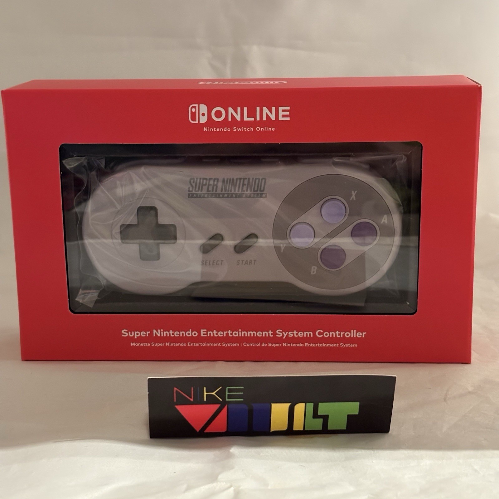 Nintendo Switch SNES Super Nintendo Entertainment System Controller - New
