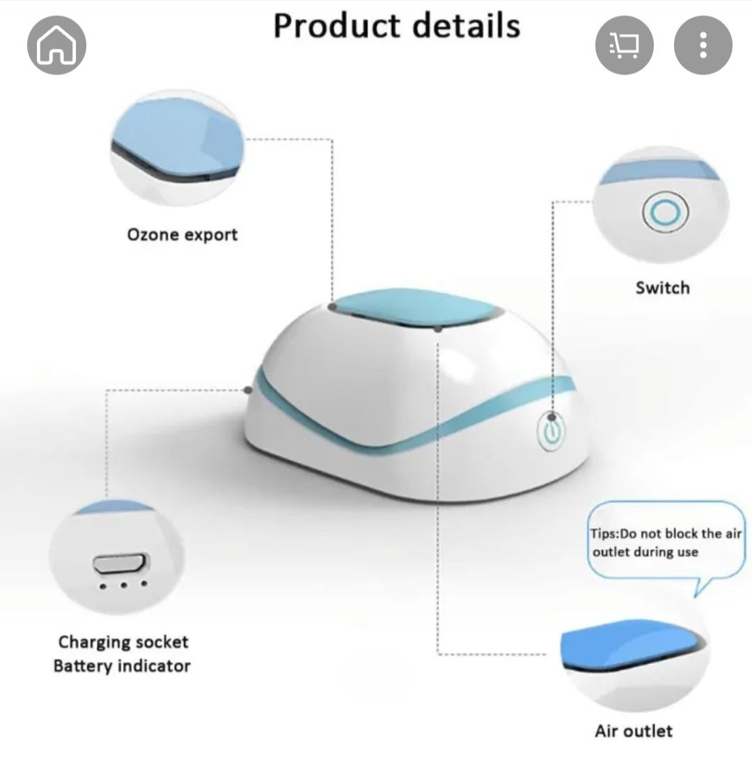 Disinfection Efficient Sterilizer, Air Purification - 99.99% Kills Bacteria and