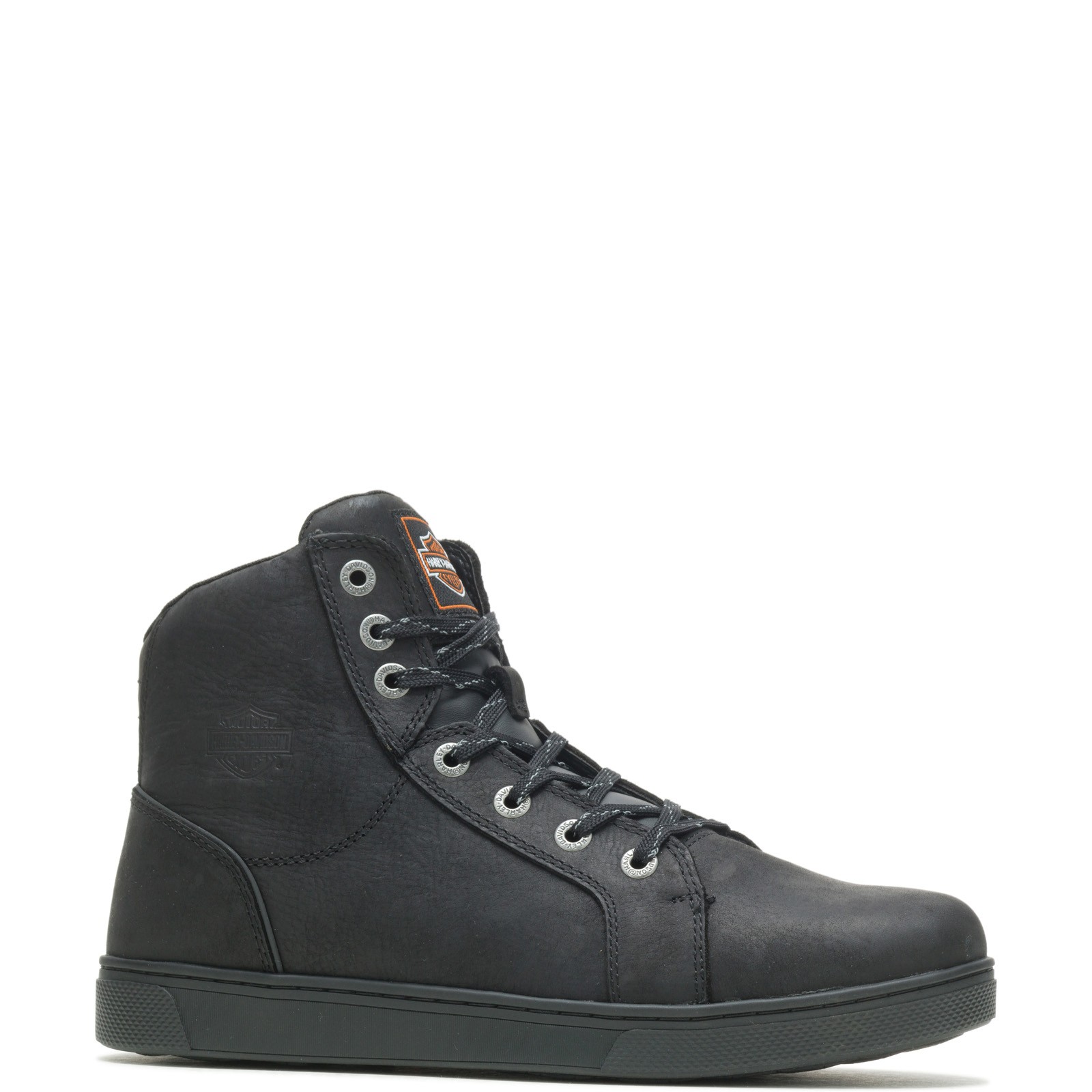 Harley-Davidson Watkins 6" D93517 Mens Black Lifestyle Sneakers Shoes