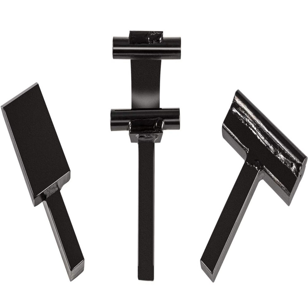 3/4" Blacksmith Anvil Forge Hardy Tool Hot Cut Creasing Stake Spring Fuller set.