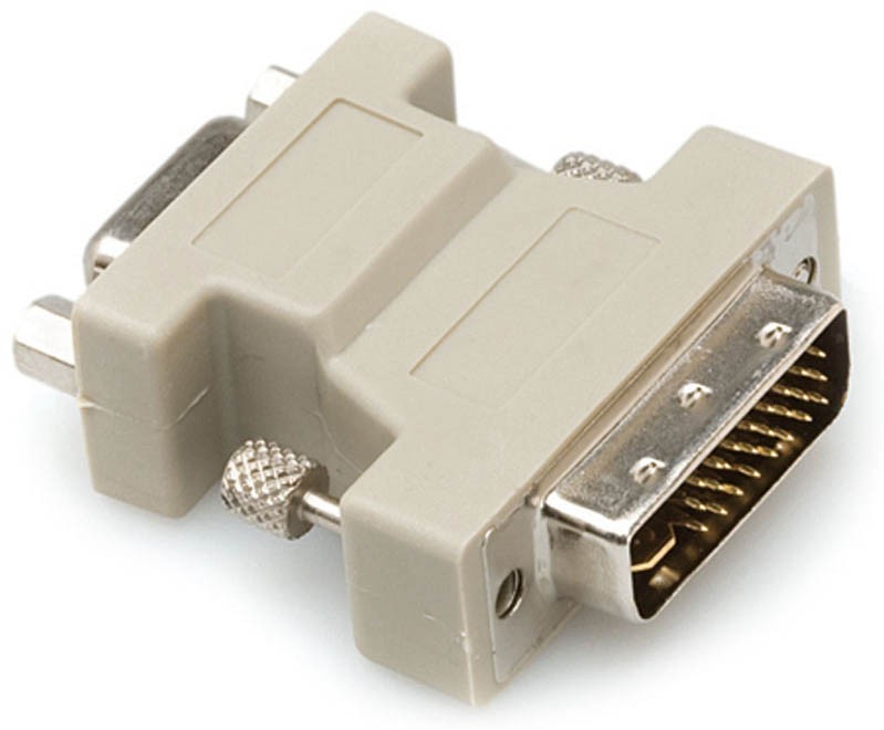 HOSA - NDV-431 - VGA Adaptor - DE15 to DVI-I