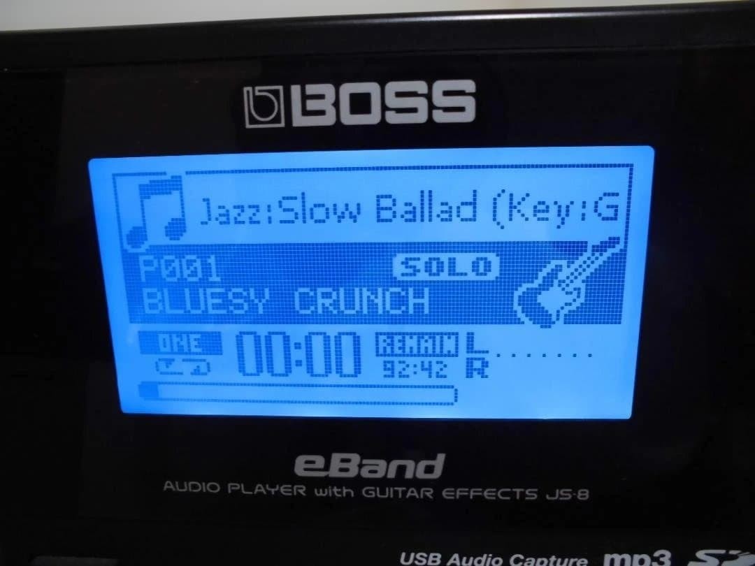BOSS eBand JS-8 Guitar Effects Pedal
