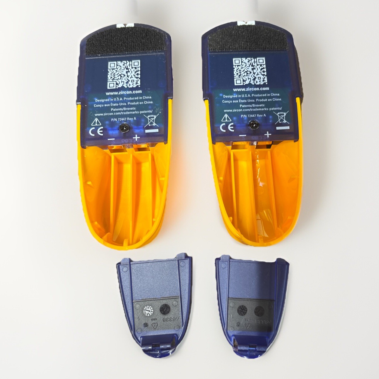 ZIRCON EDGE Stud Finder Tool Stud Sensor L20 Yellow (2 Pack) New