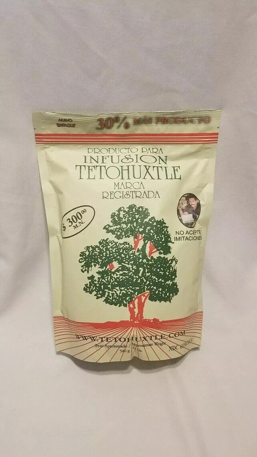 Tetohuxtle Tea / Infusion Tetohuxtle – 1 Bag 455g (16oz) Herbal Tea