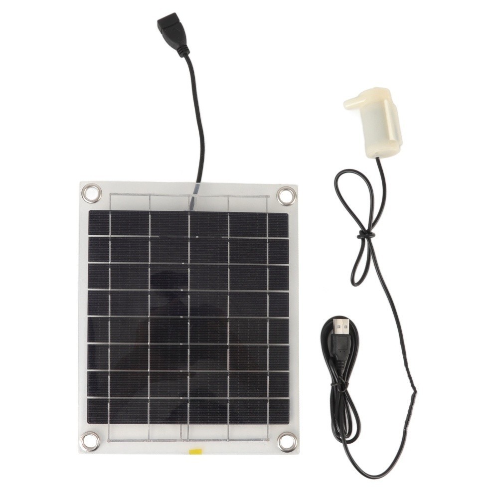 Solar Water Pump Transparent Solar Panel Efficient Sunlight Conversion