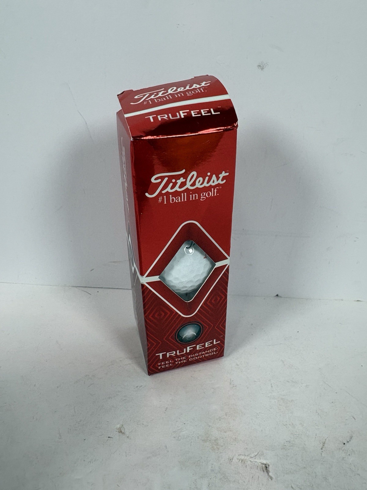 Titleist TruFeel  3pk  White Golf Balls NEW UNUSED