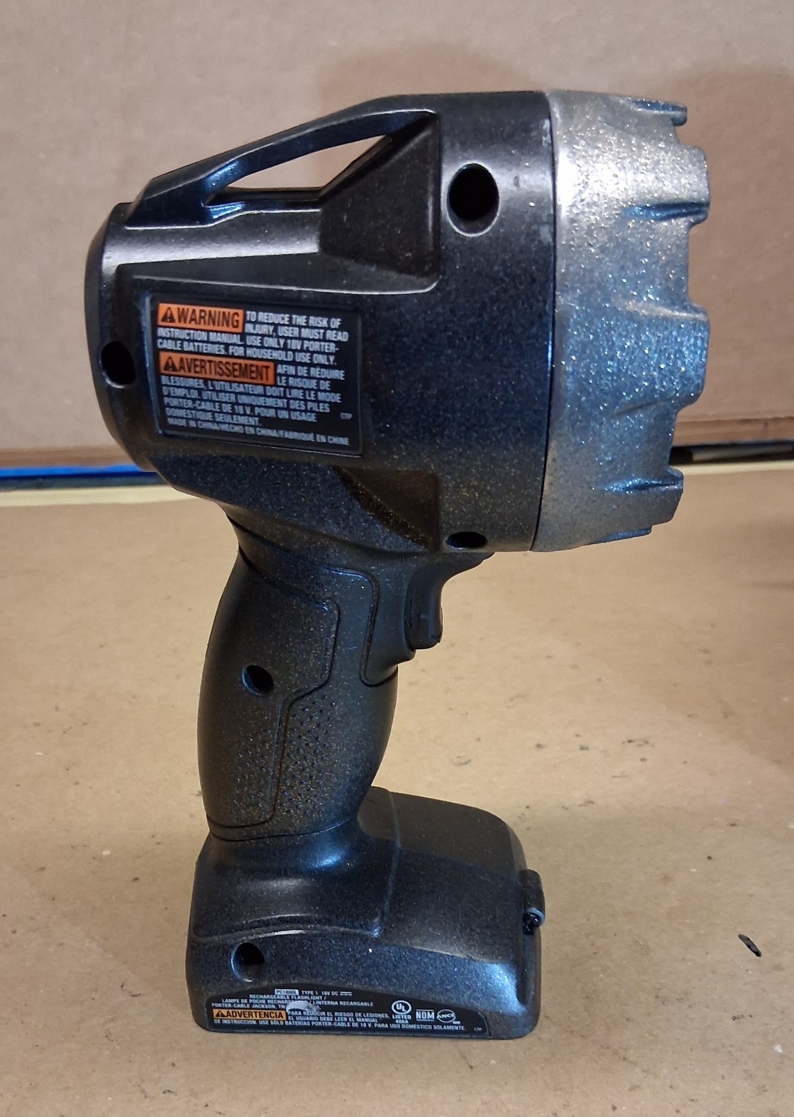 PORTER-CABLE 18V Power Tool Set: Drill, angle grinder, Recip, Circ Saw, Light