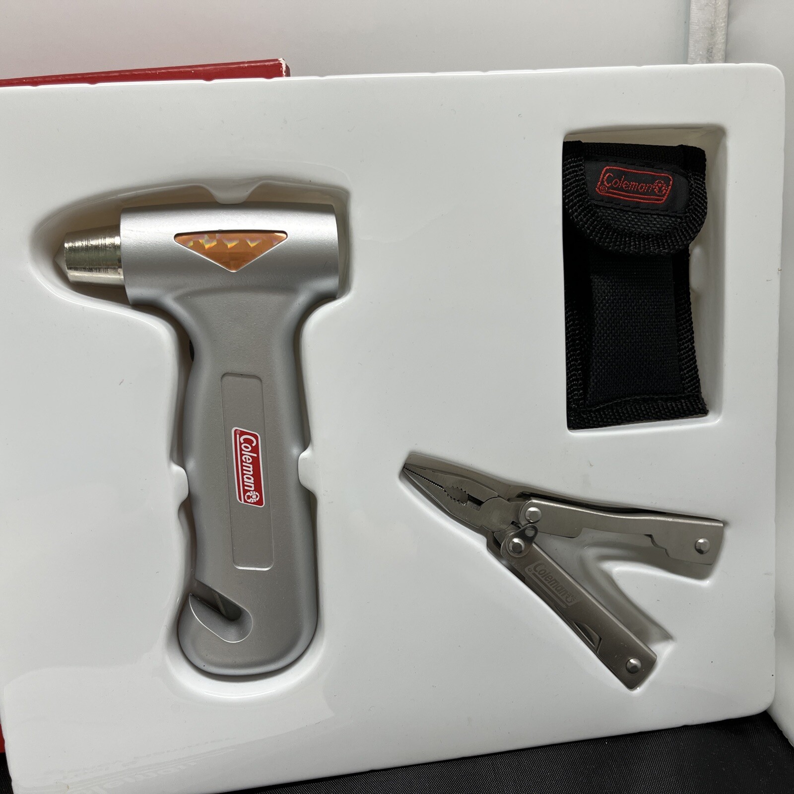 Coleman Multi-Tool and Emergency Hammer Gift Set NIB