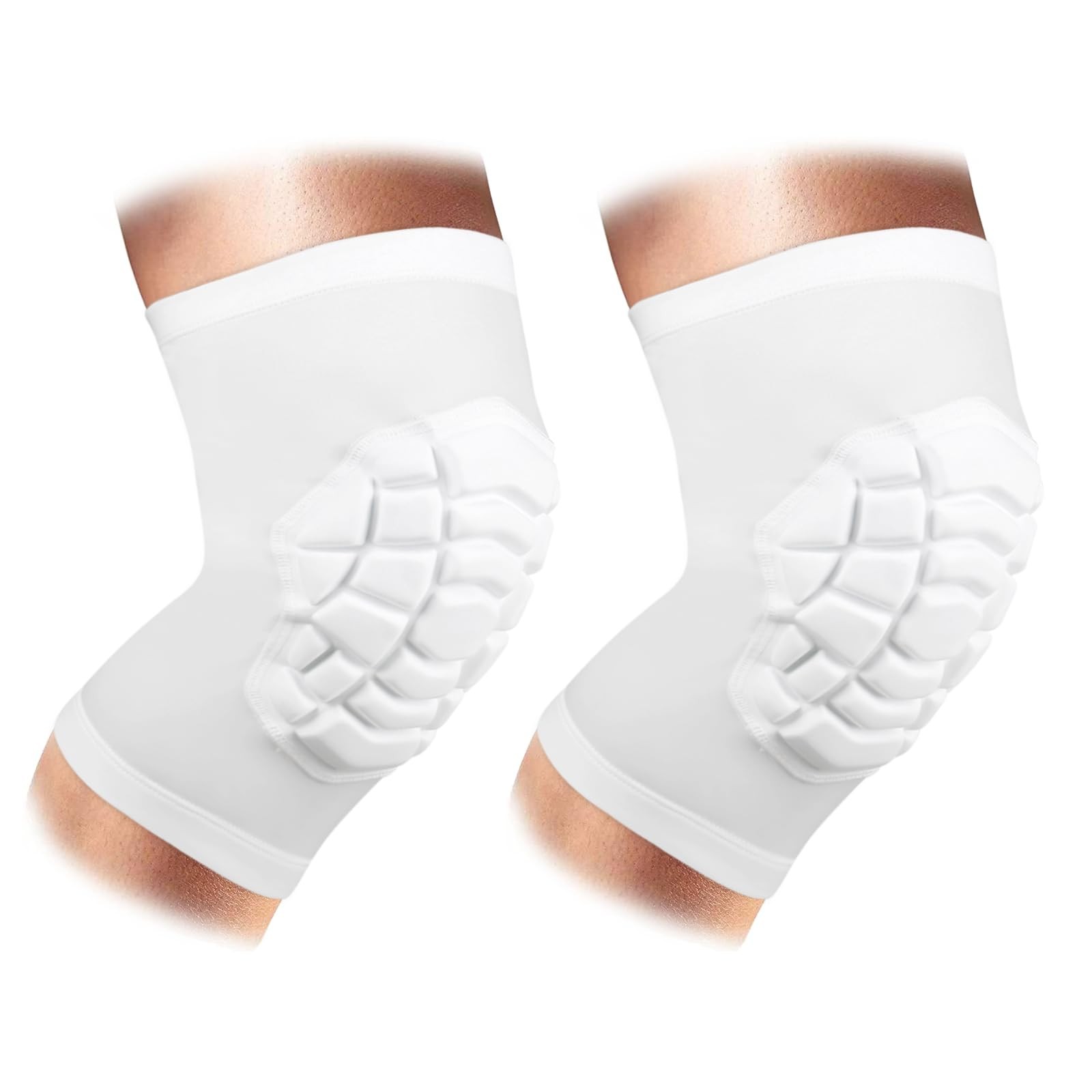 Knee Compression Sleeves for Wrestling, Football, Basketball, Volleyball  2 Pcs