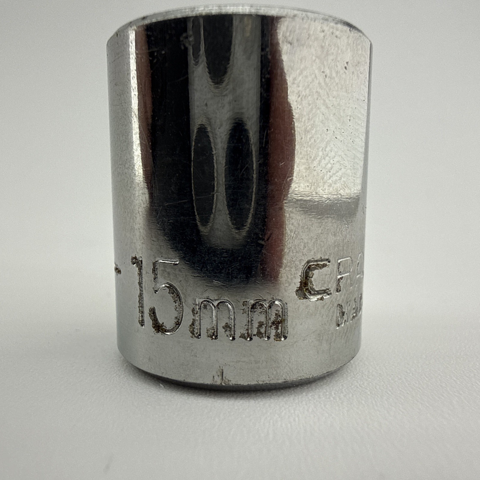 Craftsman USA 15mm Socket 12 Point 3/8" Drive EE-44306