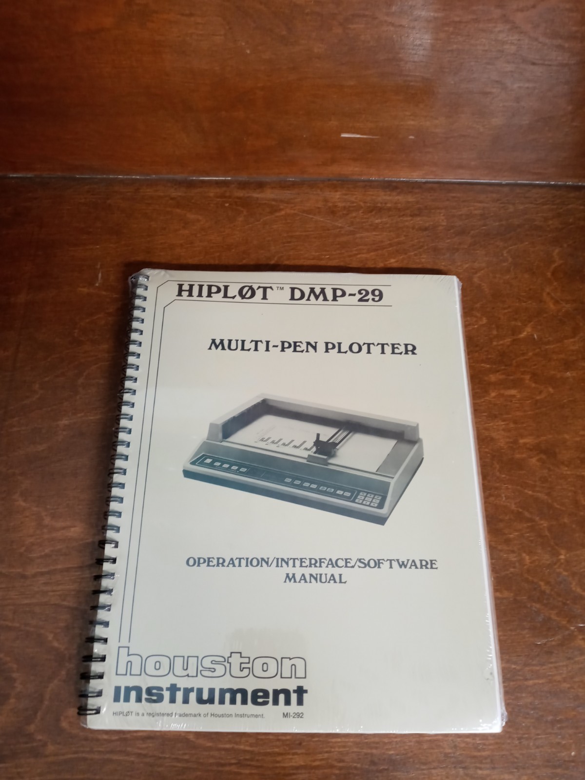 HOUSTON INSTRUMENT DMP-29 HIPLOT DMP-29 PLOTTER Operation Manual (Sealed New)